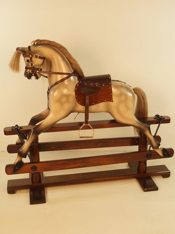 Medium sized Bartlett Horse Original Stand Antique Colour