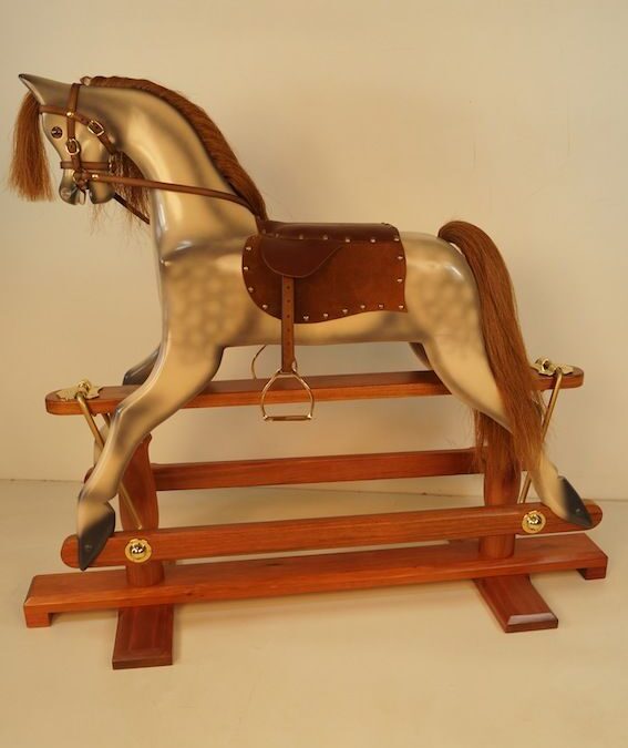 Steel Frame Swinging Horse